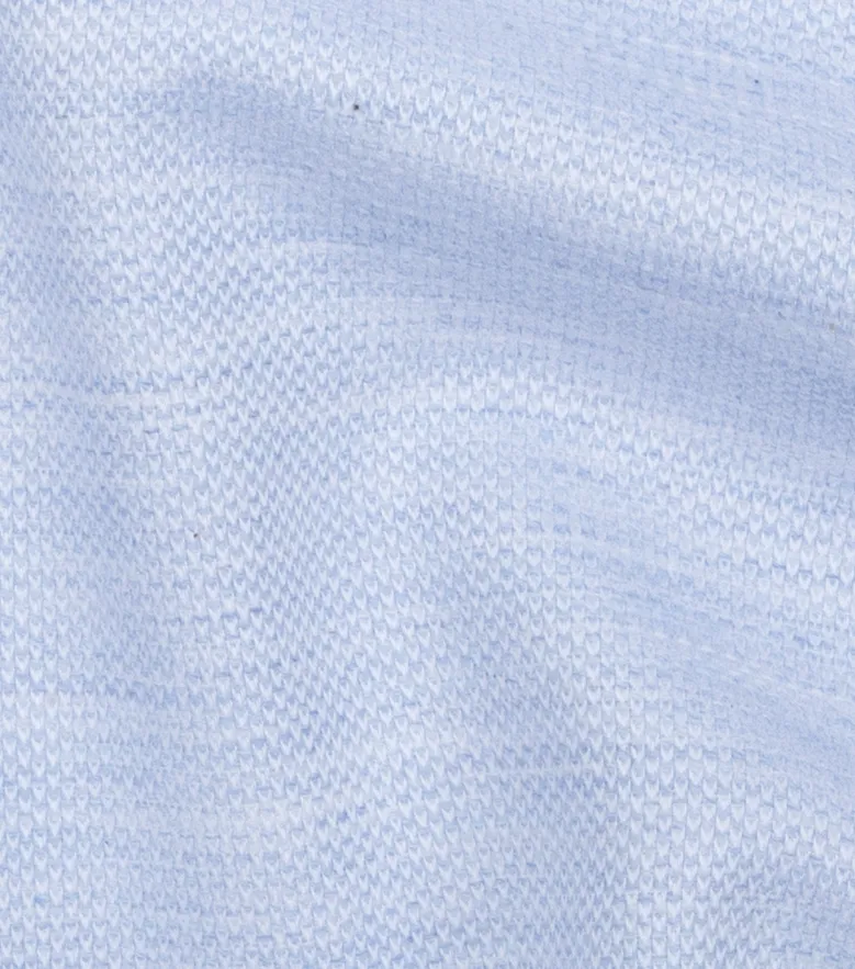 Eenvoudig te strijken effen wit poplin overhemd
