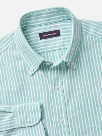 Gekleurd Oxford overhemd